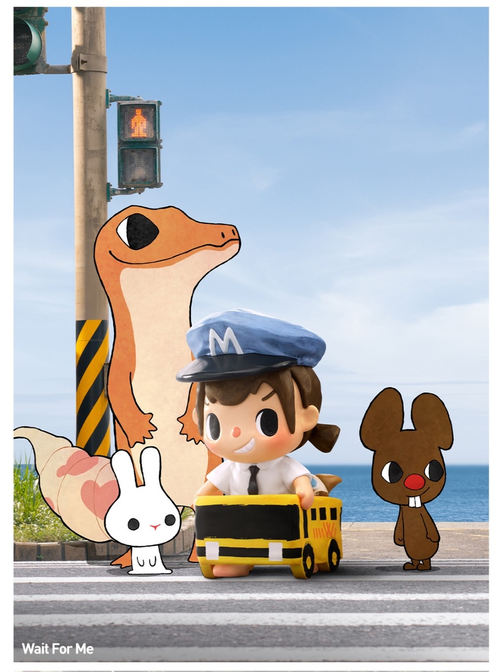 Merodi WAIT FOR ME Figure After School Series 1st Ed AUTHENTIC Popmart SEALED